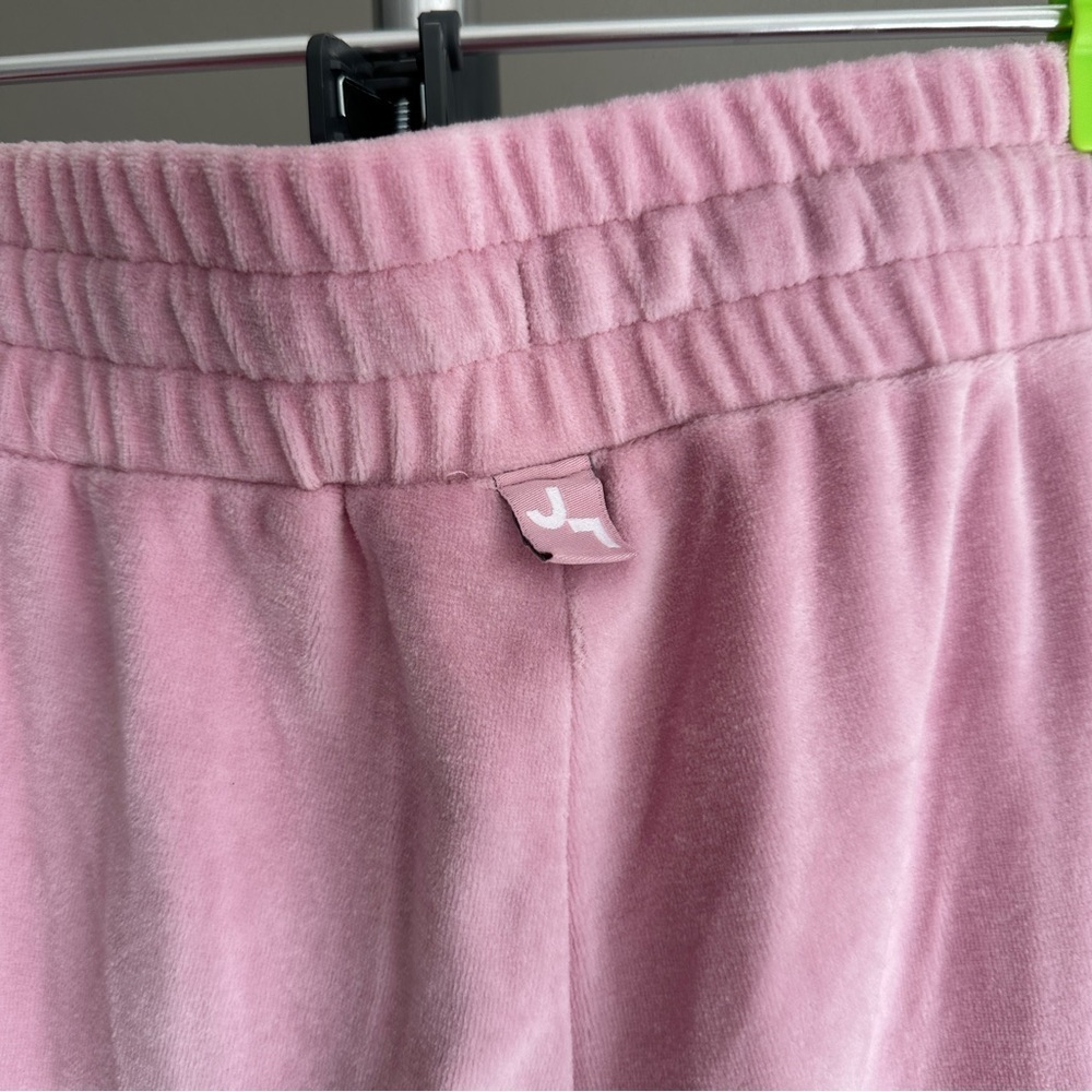 NWT Joy Lab Pink Velour Velvet Wide Legs Sweatpants X-Large - Picture 5 of 9